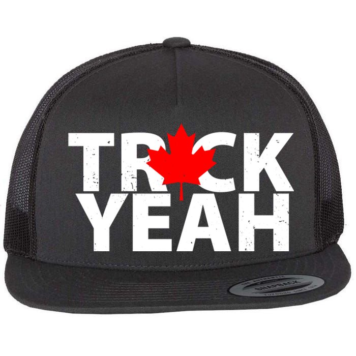 Truck Yeah Candian Flat Bill Trucker Hat