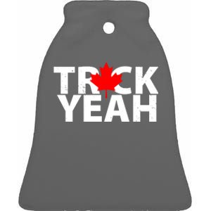 Truck Yeah Candian Ceramic Bell Ornament