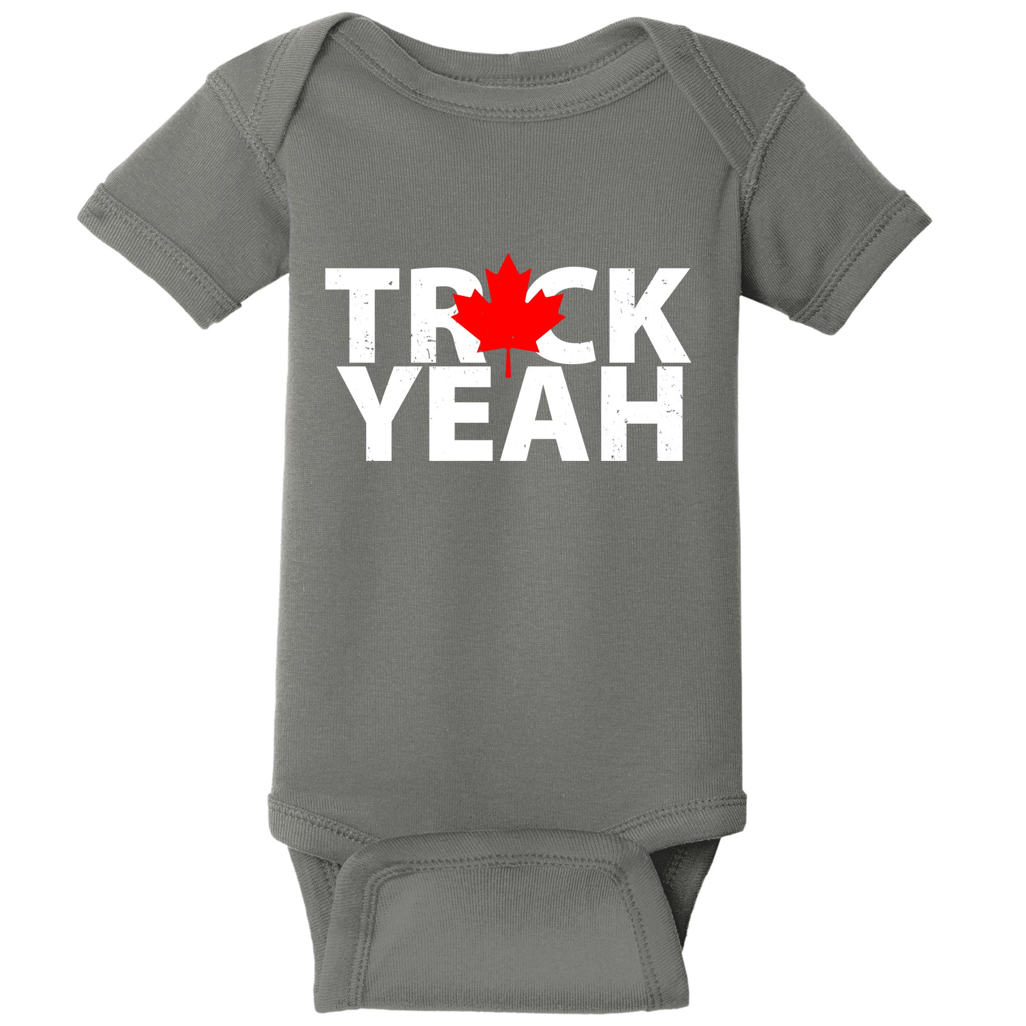 Truck Yeah Candian Baby Bodysuit