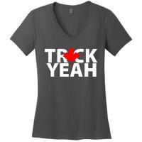 Truck Yeah Candian Women's V-Neck T-Shirt