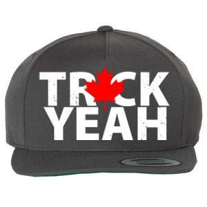 Truck Yeah Candian Wool Snapback Cap