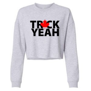 Truck Yeah Candian Cropped Pullover Crew