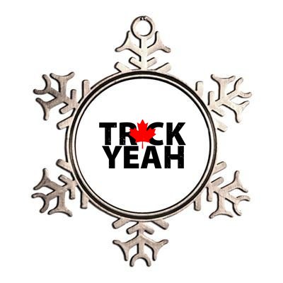 Truck Yeah Candian Metallic Star Ornament