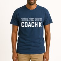 Thank You Coach K Basketball Tall T-Shirt