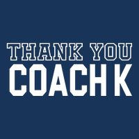 Thank You Coach K Basketball Tall T-Shirt
