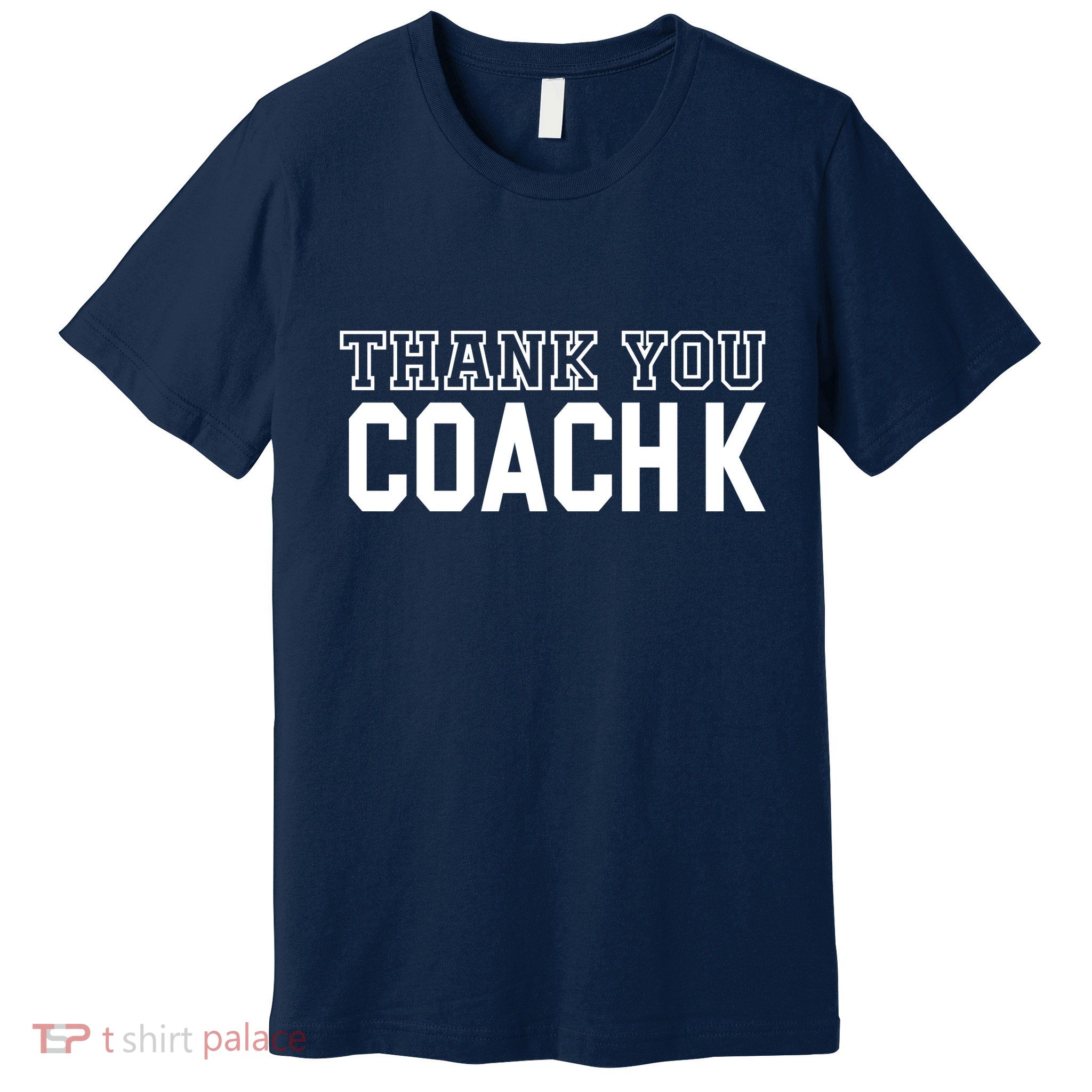 Thank You Coach K Basketball Premium T-Shirt