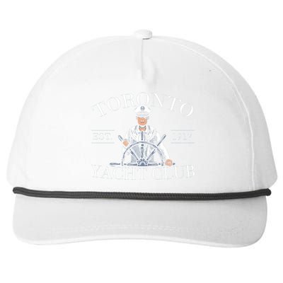 Toronto Yacht Club Snapback Five-Panel Rope Hat