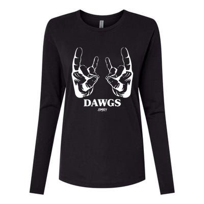 Talkin Yanks Dawg Comfort Colors Womens Cotton Relaxed Long Sleeve T-Shirt