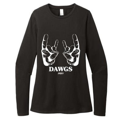 Talkin Yanks Dawg Comfort Colors Womens CVC Long Sleeve Shirt