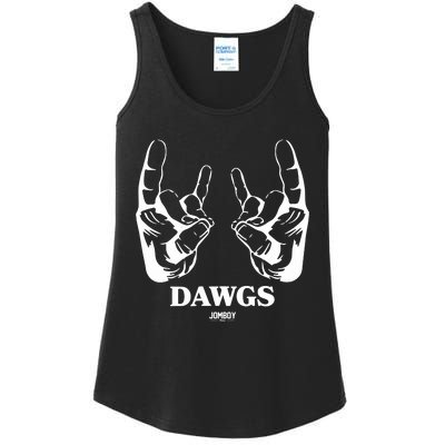 Talkin Yanks Dawg Comfort Colors Ladies Essential Tank