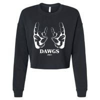 Talkin Yanks Dawg Comfort Colors Cropped Pullover Crew