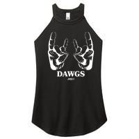 Talkin Yanks Dawg Comfort Colors Women's Perfect Tri Rocker Tank