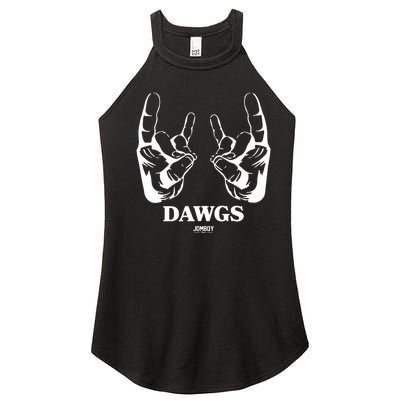 Talkin Yanks Dawg Comfort Colors Women's Perfect Tri Rocker Tank