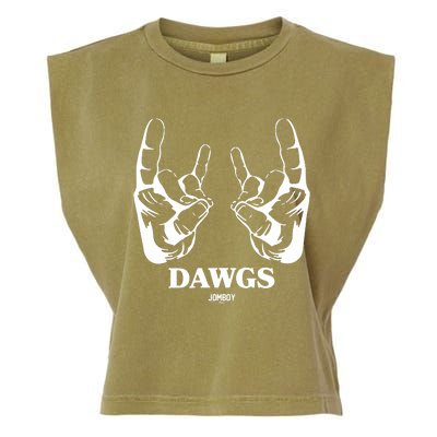 Talkin Yanks Dawg Comfort Colors Garment-Dyed Women's Muscle Tee