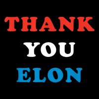 Thank You Elon Stripe Pom Pom Beanie