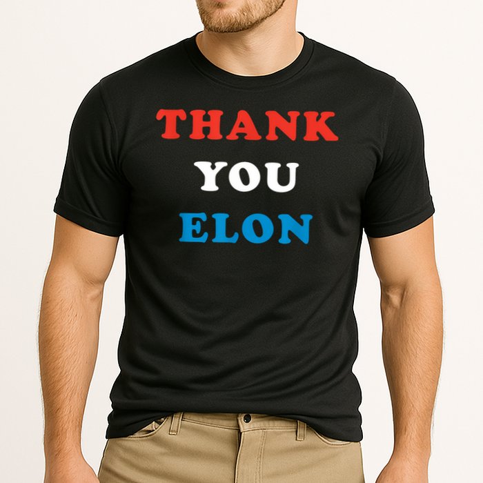 Thank You Elon Cooling Performance Crew T-Shirt