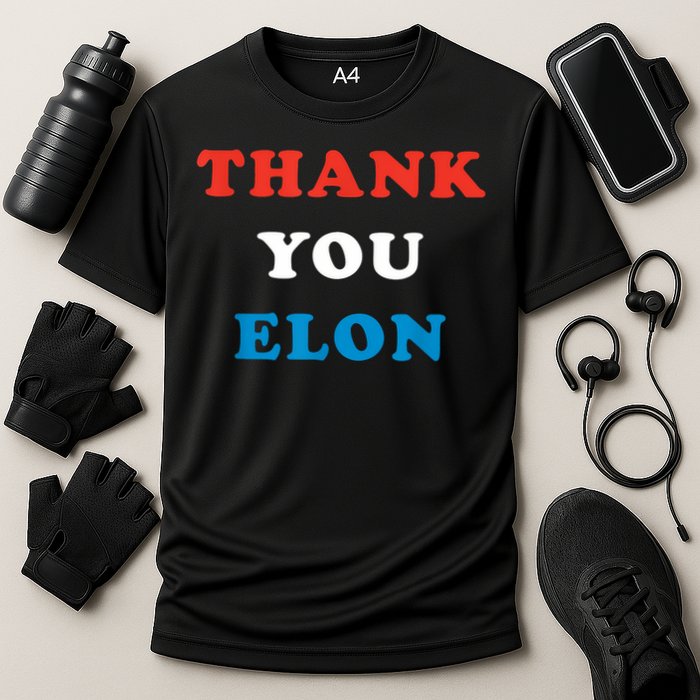 Thank You Elon Cooling Performance Crew T-Shirt