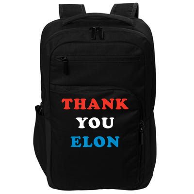 Thank You Elon Impact Tech Backpack