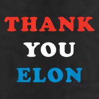 Thank You Elon Adult Drive Performance Visor