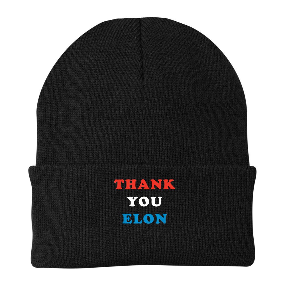 Thank You Elon Beanie