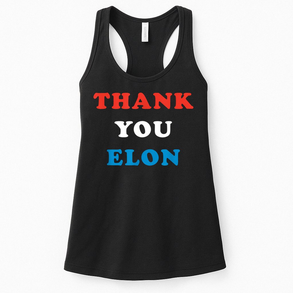 Thank You Elon Womens Tank Top
