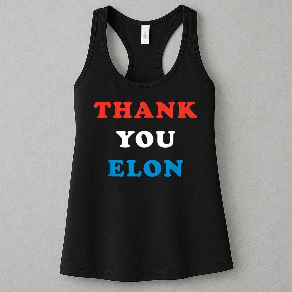 Thank You Elon Womens Tank Top