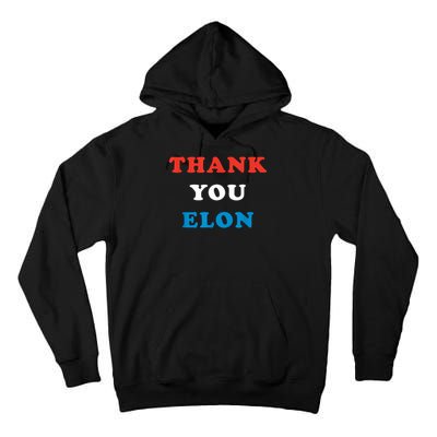 Thank You Elon Tall Hoodie