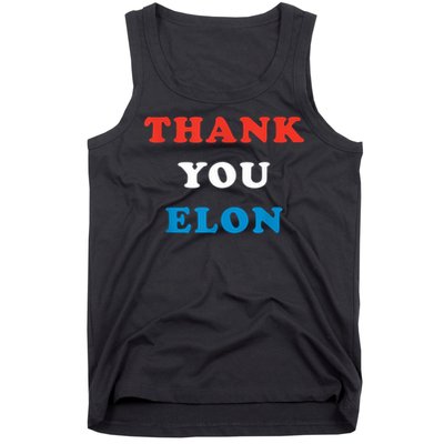 Thank You Elon Tank Top