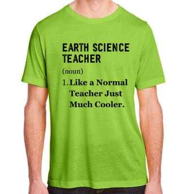 Thank You Earth Science Professor Funny Earth Science Gift Adult ChromaSoft Performance T-Shirt