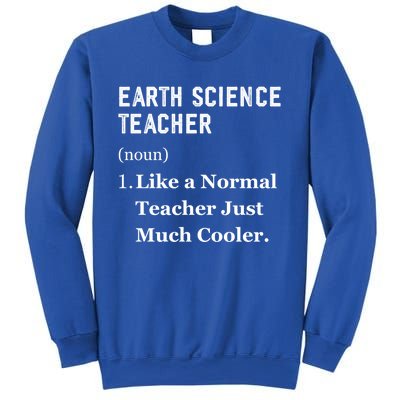 Thank You Earth Science Professor Funny Earth Science Gift Sweatshirt