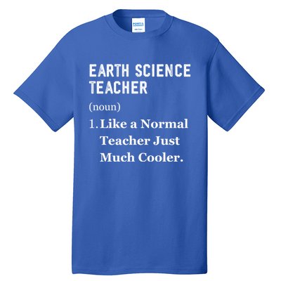 Thank You Earth Science Professor Funny Earth Science Gift Tall T-Shirt