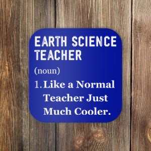 Thank You Earth Science Professor Funny Earth Science Gift Coaster