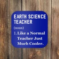 Thank You Earth Science Professor Funny Earth Science Gift Coaster