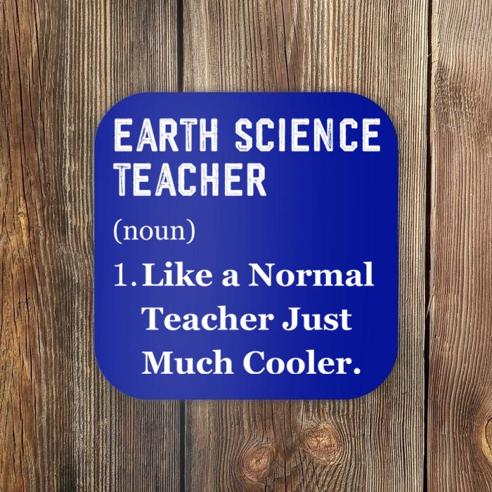 Thank You Earth Science Professor Funny Earth Science Gift Coaster