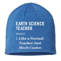 Thank You Earth Science Professor Funny Earth Science Gift Sustainable Beanie