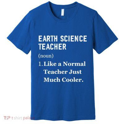 Thank You Earth Science Professor Funny Earth Science Gift Premium T-Shirt