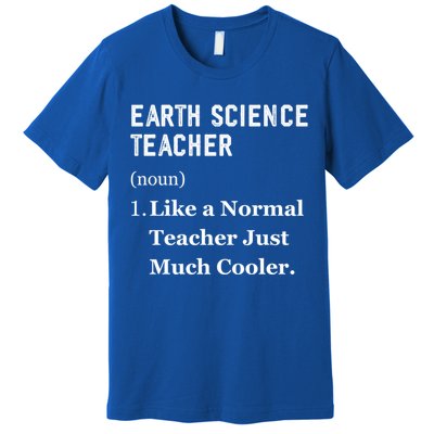 Thank You Earth Science Professor Funny Earth Science Gift Premium T-Shirt