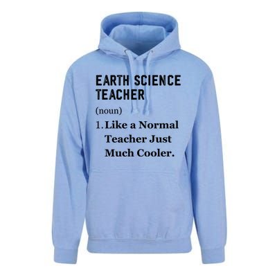 Thank You Earth Science Professor Funny Earth Science Gift Unisex Surf Hoodie