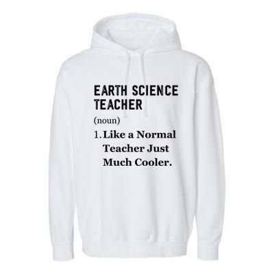 Thank You Earth Science Professor Funny Earth Science Gift Garment-Dyed Fleece Hoodie