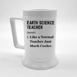 Thank You Earth Science Professor Funny Earth Science Gift Beer Stein