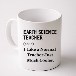 Thank You Earth Science Professor Funny Earth Science Gift Coffee Mug