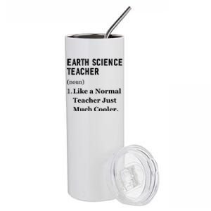 Thank You Earth Science Professor Funny Earth Science Gift Stainless Steel Tumbler