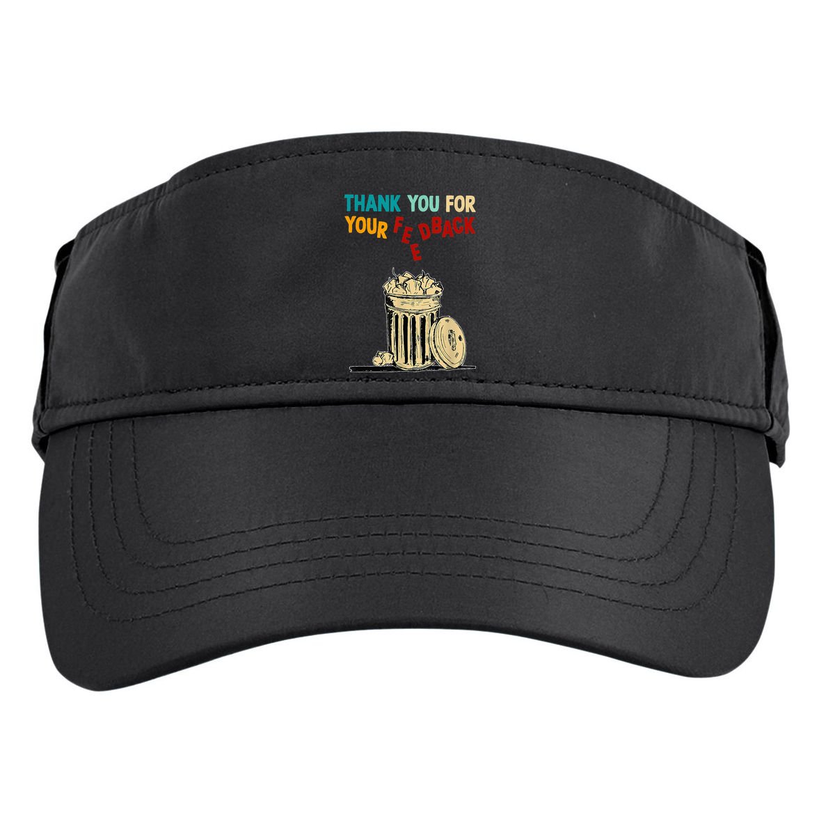 Thank You For Your Feedback Raglan Baseball Adult Drive Performance Visor