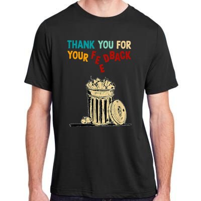 Thank You For Your Feedback Raglan Baseball Adult ChromaSoft Performance T-Shirt