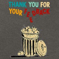 Thank You For Your Feedback Raglan Baseball Cotton Canvas Backpack