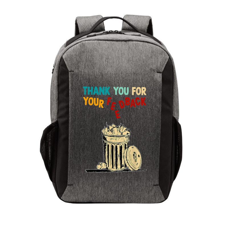 Thank You For Your Feedback Raglan Baseball Vector Backpack