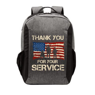 Thank You For Your Service Veterans Day Vintage USA Vector Backpack