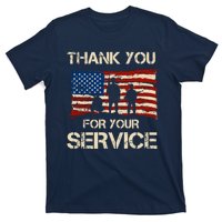 Thank You For Your Service Veterans Day Vintage USA T-Shirt