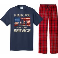 Thank You For Your Service Veterans Day Vintage USA Pajama Set