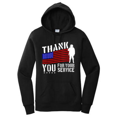 Thank You For Your Service Women's Pullover Hoodie